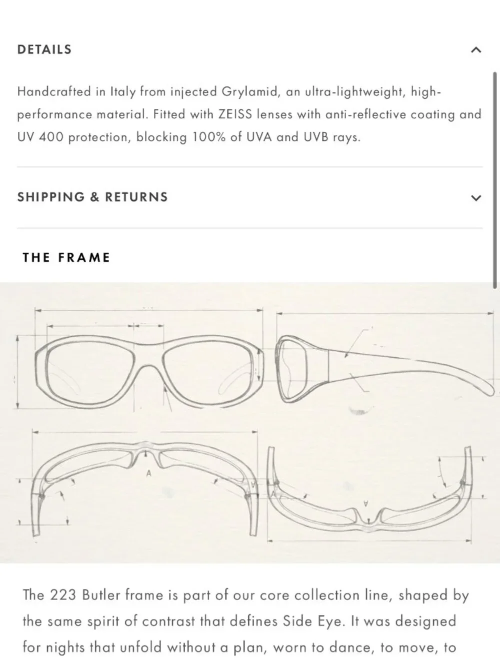 Side Eye NY Sunglasses - 233 Butler Street
